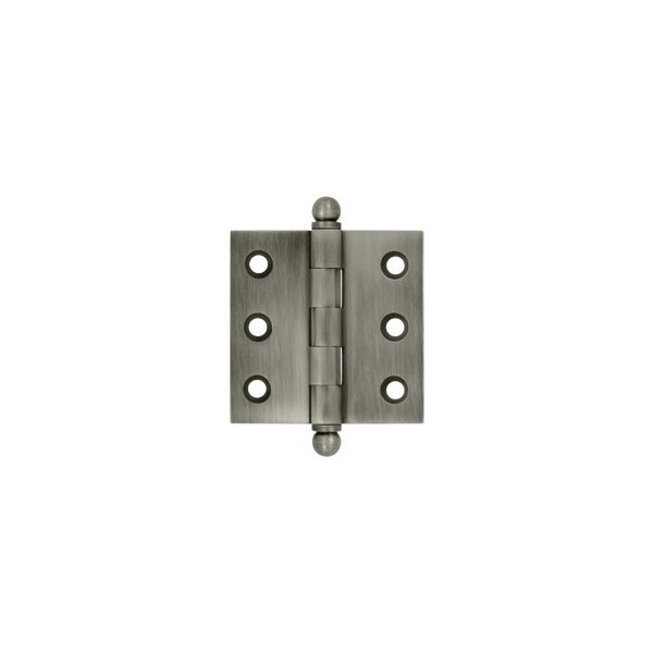 CH2020U15A Ball Tip Cabinet Hinge Antique Nickel, 10PK